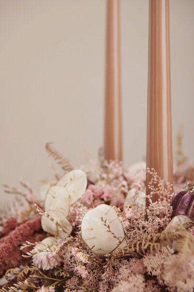 Sviečka Taper 32 cm – 72 Terra Cotta – set 2 ks