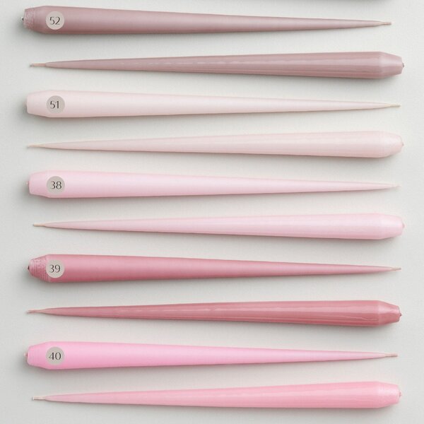 Sviečka Taper 32 cm – 39 Old Rose Set 2 ks