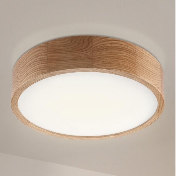 Brilagi - LED stropné svietidlo CARVALHO LED/36W/230V dub, priemer 37,5 cm