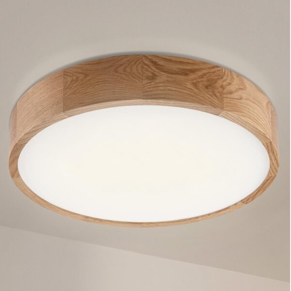 Brilagi - LED stropné svietidlo CARVALHO LED/36W/230V, dubové, pr. 47,5 cm