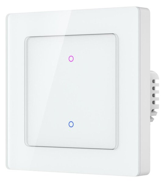 Immax NEO 07539L - 2-tlačidlový SMART vypínač 230V Wi-Fi Tuya