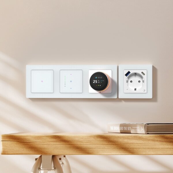 Immax NEO 07549L - Jednotlačidlový SMART vypínač 230 V