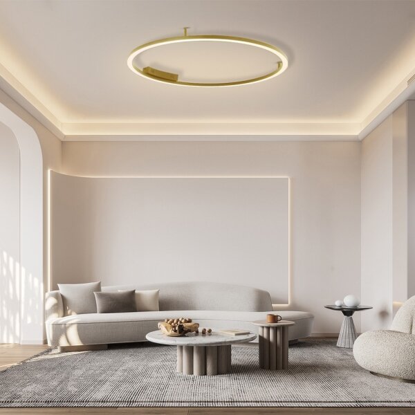 Immax NEO 07290-120G-LED+CCT stmievateľné stropné svietidlo FINO 72W/230V Tuya pr. 120 cm+DO