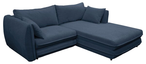 ROHOVÁ SEDAČKA, textil, tmavomodrá MID.YOU - Sedačky, Online Only
