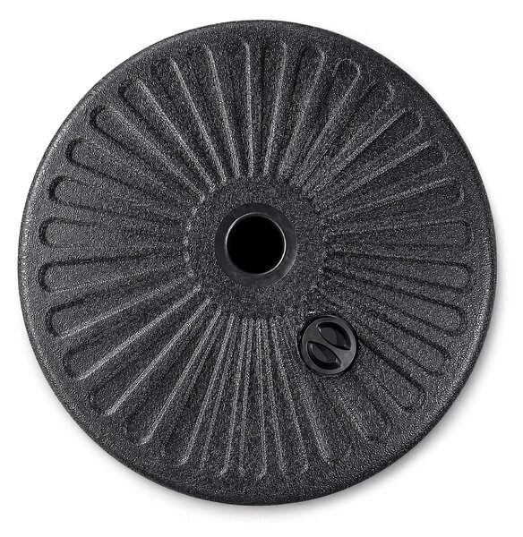 Ak furniture Podstavec pod slnečník UB55 čierny