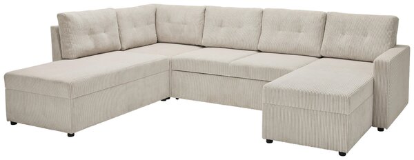 SEDACIA SÚPRAVA, textil, prírodná farba Carryhome - Sedačky