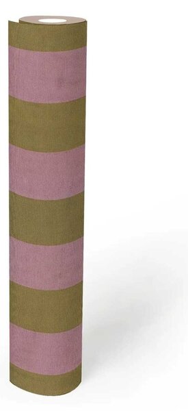 A.S. Création | Vliesová tapeta na stenu Anna d´Andrea 78226-1 | 0,53 x 10,05 m | ružová, zelená