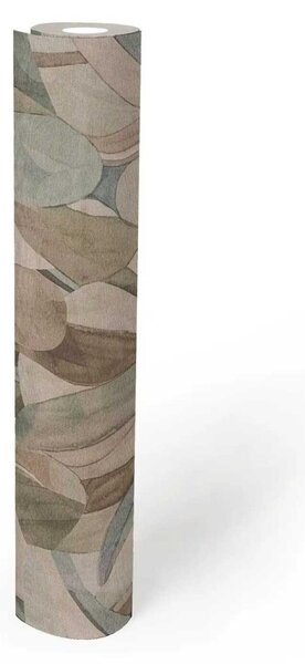 A.S. Création | Vliesová tapeta na stenu Anna d´Andrea 78215-1 | 0,53 x 10,05 m | béžová, hnedá, modrá, zelená