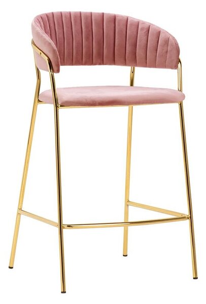 ArtKing Barová stolička MARGO 65 staro-ružová