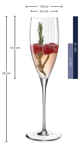 POHÁR NA SEKT Leonardo - Poháre na šampanské