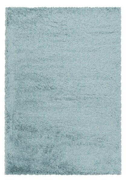 Ayyildiz Kusový koberec FLUFFY 3500, Modrá Rozmer koberca: 80 x 150 cm