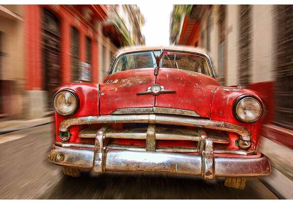 Ceduľa Havana Cuba Auto Vintage style 30cm x 20cm Plechová tabuľa