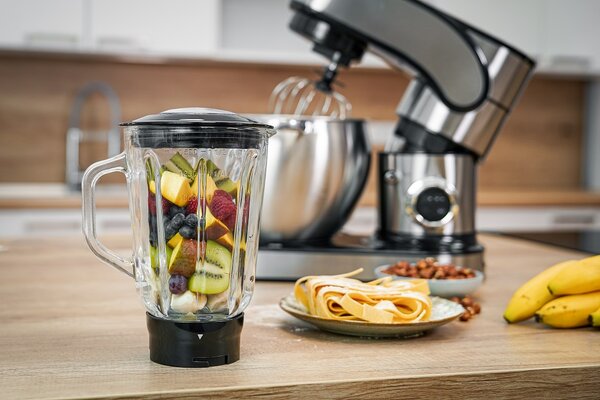 Celokovový kuchynský robot BestBerg BBR-20S / 2500 W / 10 l / 12 rýchlostí