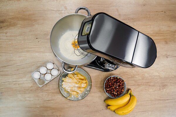 Celokovový kuchynský robot BestBerg BBR-20S / 2500 W / 10 l / 12 rýchlostí