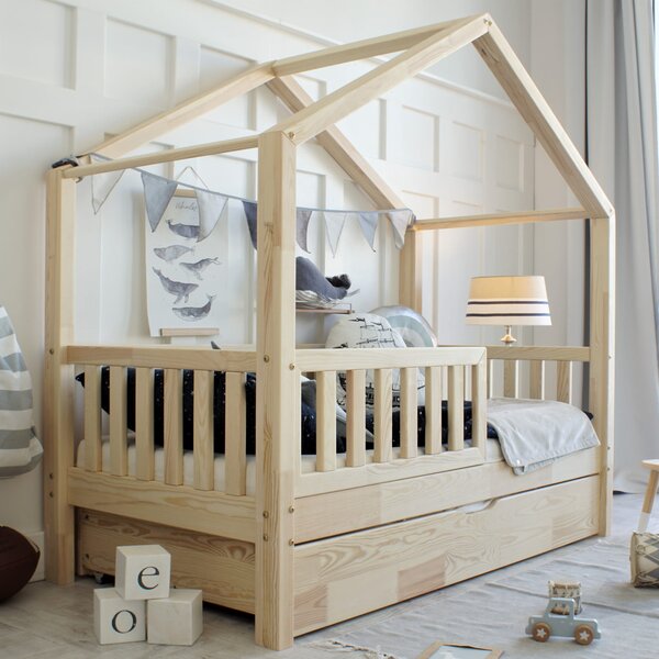 Raj posteli Detská posteľ HouseBed KODAŇ PLZ Plus (výber farieb)