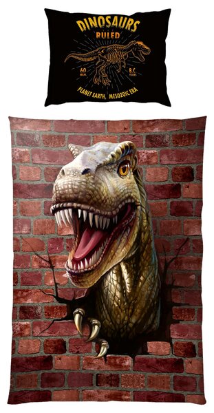 DETSKÉ OBLIEČKY DINOSAURUS 140/200 cm XXXL - Detské obliečky, Online Only