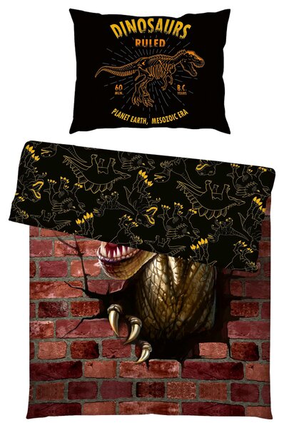 DETSKÉ OBLIEČKY DINOSAURUS 140/200 cm XXXL - Detské obliečky, Online Only