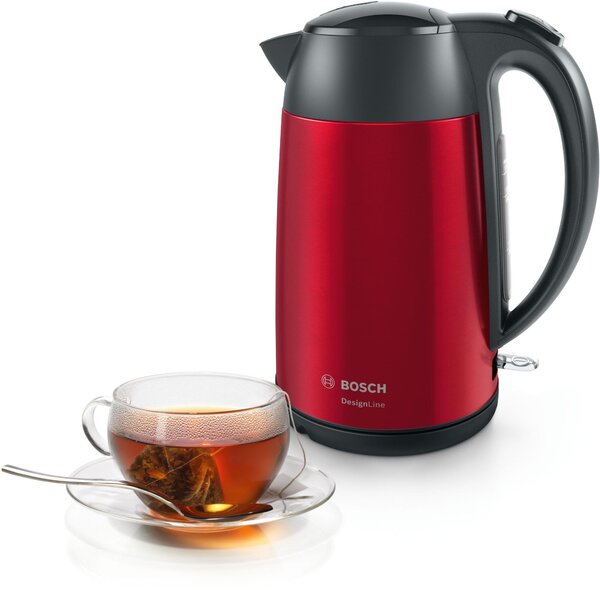 Bosch TWK 3P424 - Rýchlovarná kanvica DesignLine červená