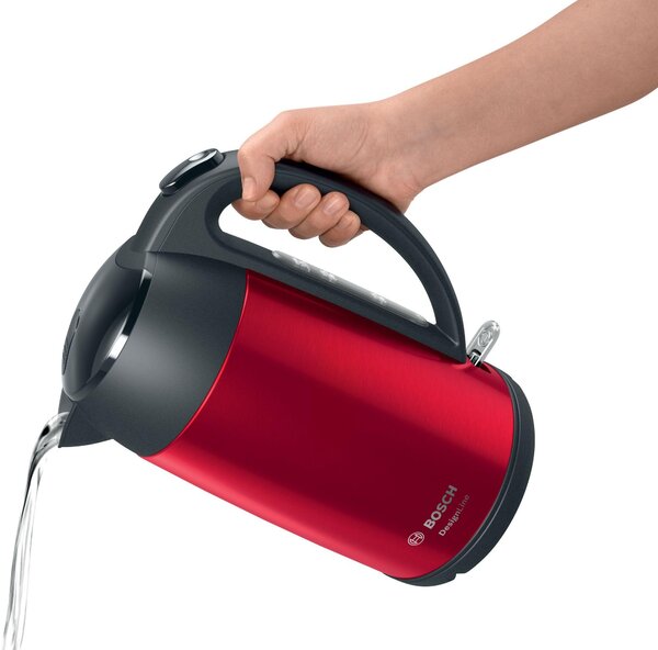 Bosch TWK 3P424 - Rýchlovarná kanvica DesignLine červená