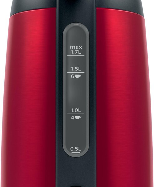 Bosch TWK 3P424 - Rýchlovarná kanvica DesignLine červená