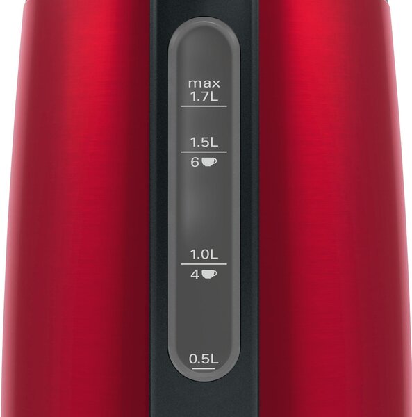 Bosch TWK 3P424 - Rýchlovarná kanvica DesignLine červená