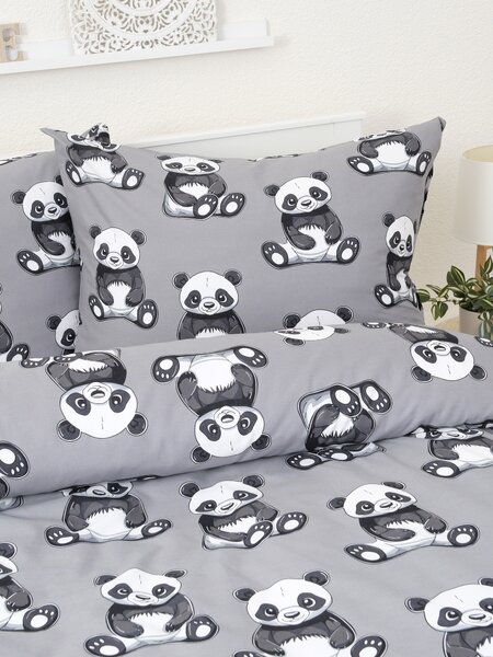 Bavlnené obliečky Renforcé - Panda
