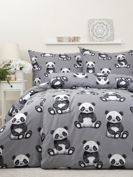 Bavlnené obliečky Renforcé - Panda