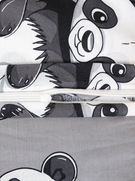 Bavlnená obliečka na vankúš Renforcé 40 * 40 cm - Panda