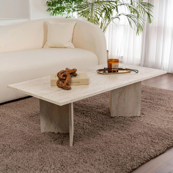 KONFERENČNÝ STOLÍK, slonovinová, kompozitné drevo, 119/40/60 cm MID.YOU - Stolíky do obývačky, Online Only