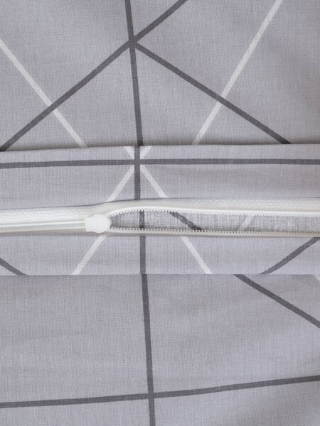 Bavlnená obliečka na vankúš Renforcé 50 × 70 cm – Sebastian sivá
