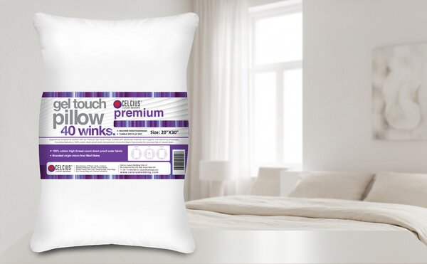 Celcius Gel Touch Soft – prémiový mikrogelový vankúš na spanie 50 x 70 cm