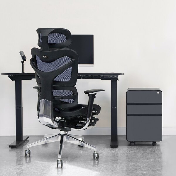MOSH Kancelárska stolička Airflow 702 modrá