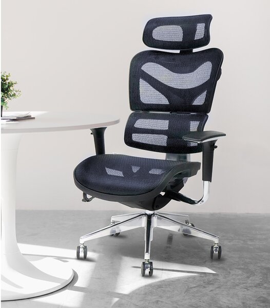 MOSH Kancelárska stolička Airflow 702 modrá