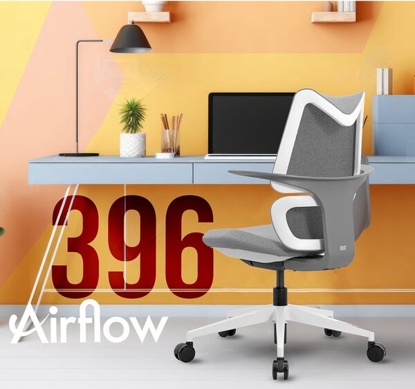 MOSH Kancelárska stolička Airflow 396 sivá