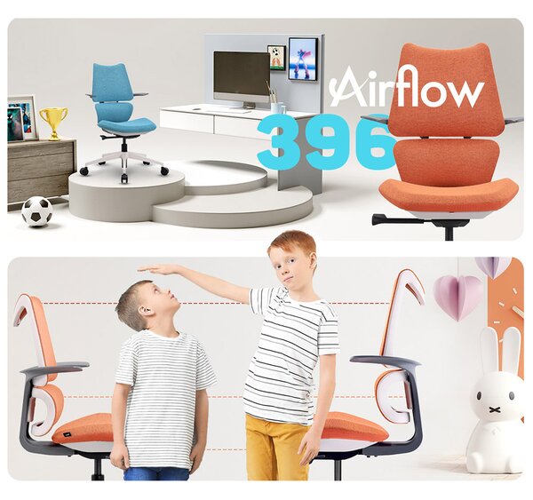 MOSH Kancelárska stolička Airflow 396 sivá