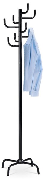 Autronic VEŠIAK - kovový, voľne stojaci - čierny - 182 cm