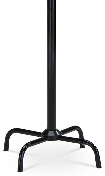Autronic VEŠIAK - kovový, voľne stojaci - čierny - 182 cm