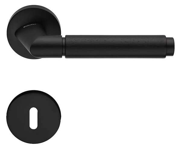 LI - GRIP EBANO 1706 - R 025 kľučka/kľučka Čierna matná