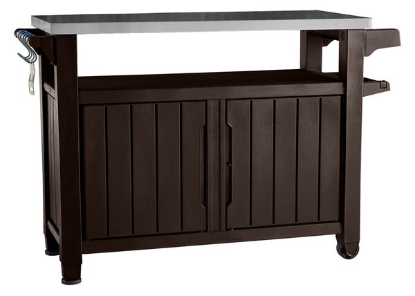 Stôl UNION XL 207L | hnedá