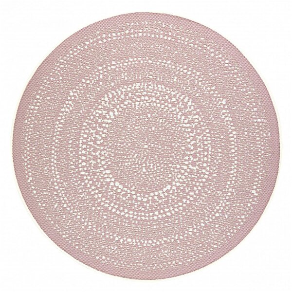 Kusový koberec Flats ružový kruh 120cm