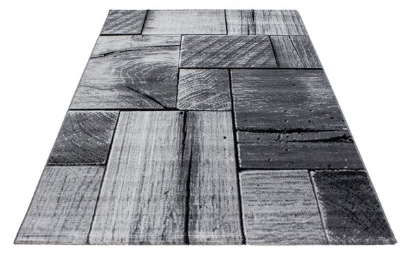 Ayyildiz Kusový koberec PARMA 9260, Čierna Rozmer koberca: 80 x 300 cm
