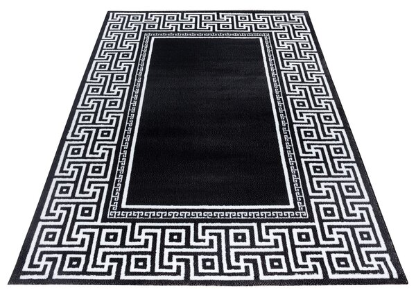 Ayyildiz Kusový koberec PARMA 9340, Čierna Rozmer koberca: 80 x 150 cm