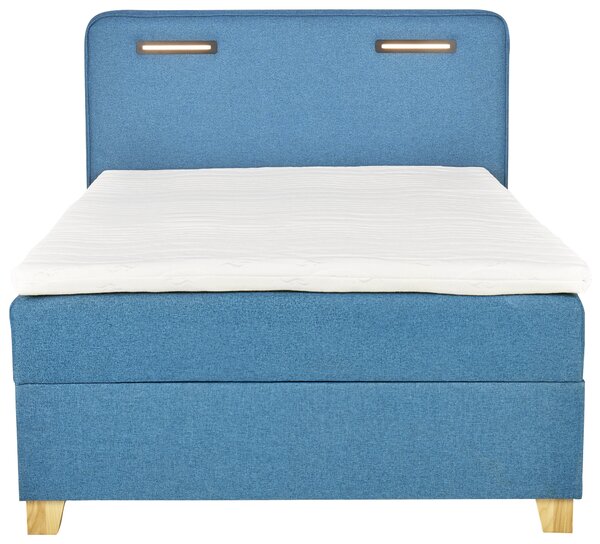 BOXSPRINGOVÁ POSTEĽ, 120/200 cm, tyrkysová Moderano - Detské izby