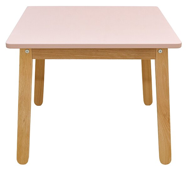Bellamy Ružový detský stôl WOODY DUSTY PINK