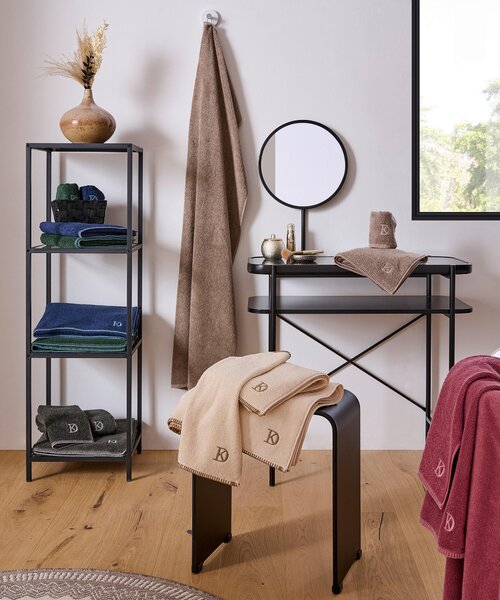 UTERÁK PRE HOSTÍ, 30/50 cm, tmavoružová Dieter Knoll - Kúpeľňový textil