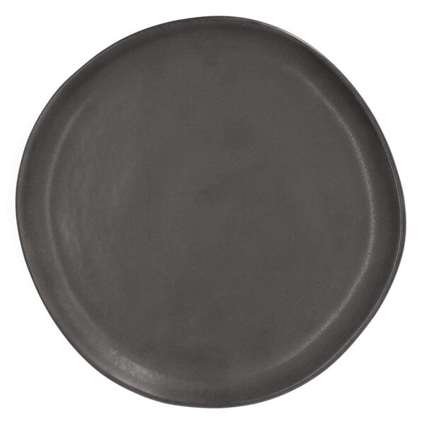 Dezertný tanier hnedý, 21 cm, Solia
