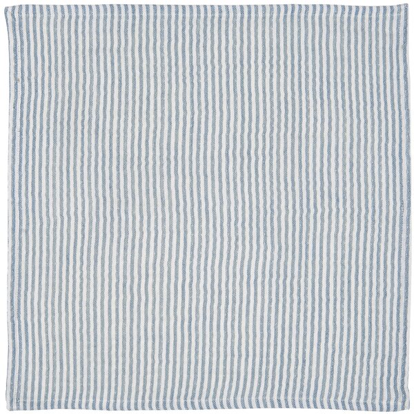 Bavlnený obrúsok Blue Stripes Double Weaving