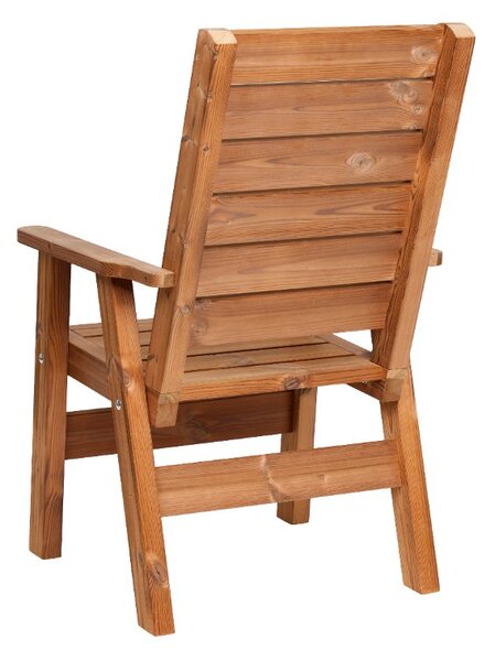 Záhradné kreslo drevené PROWOOD z ThermoWood – Kreslo ZK1