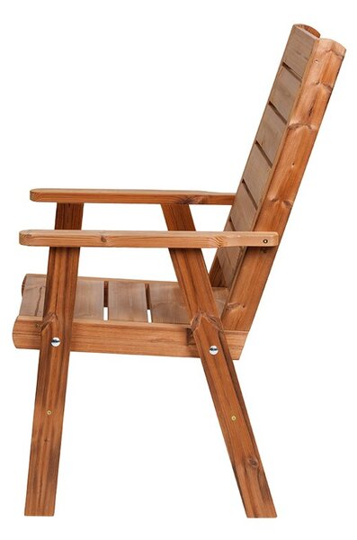 Záhradné kreslo drevené PROWOOD z ThermoWood – Kreslo ZK1