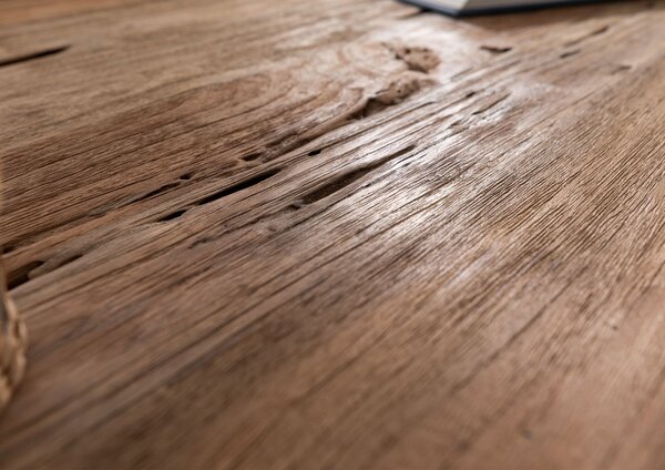 BASSAN Konferenčný stolík teak 130x75x45, prírodný, neošetrený